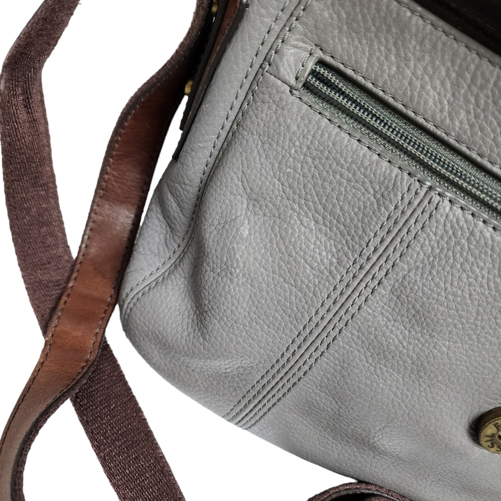 FOSSIL LEATHER CROSSBODY BAG - Picture 10 of 10